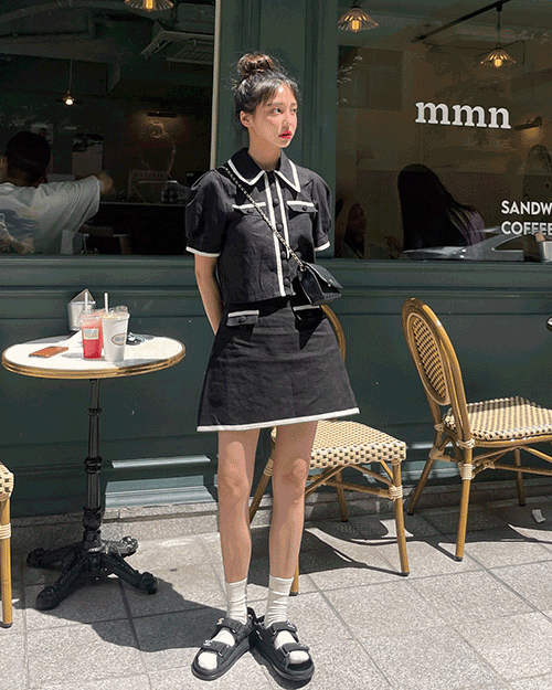 Kiel skirt ( 2 color )