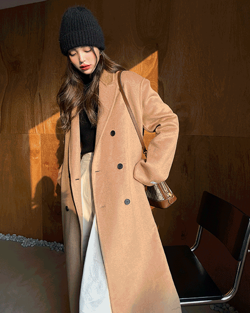 Robe wool hand made coat ( 3 color )