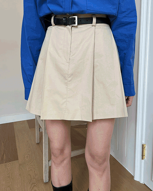 Chateau mini skirt ( 2 color )
