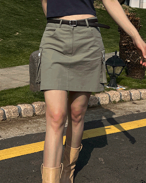 Chichi cargo skirt ( 3 color )