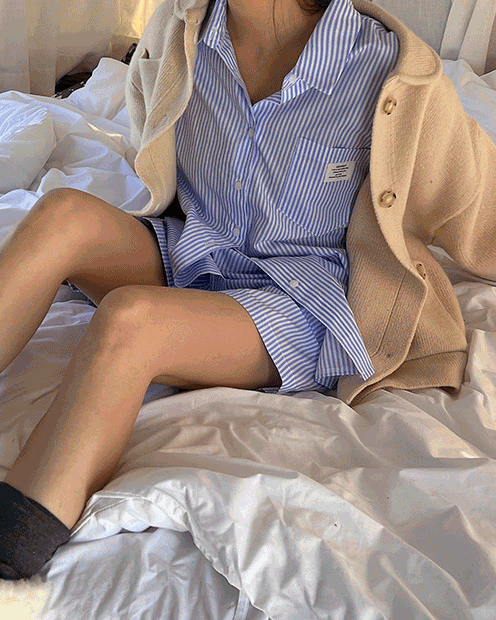 Geivrnt stripe pajama ( 3 color )