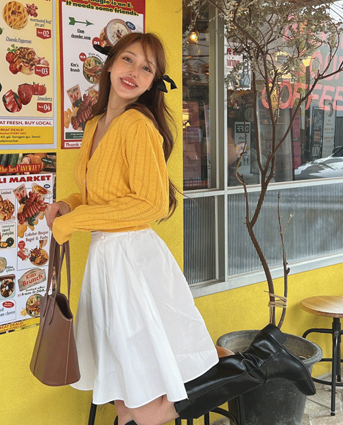 Bory midi skirt ( 2color )