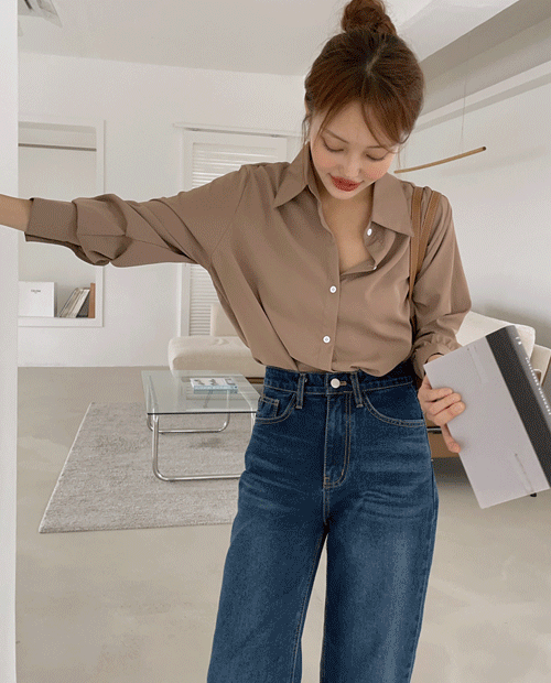 [1+1] 블리카 심플 데일리 셔츠 ( 8color ) ★3월 초 입고예정