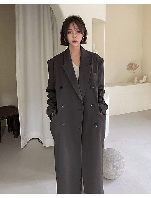 Fran long jacket (2 color)
