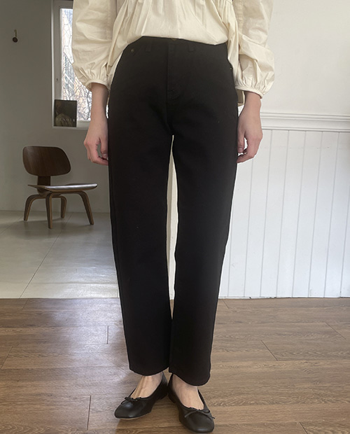 Clip cotton pants ( 2 color )