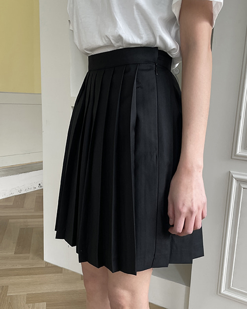Lunin pleats skirt ( 2 color )