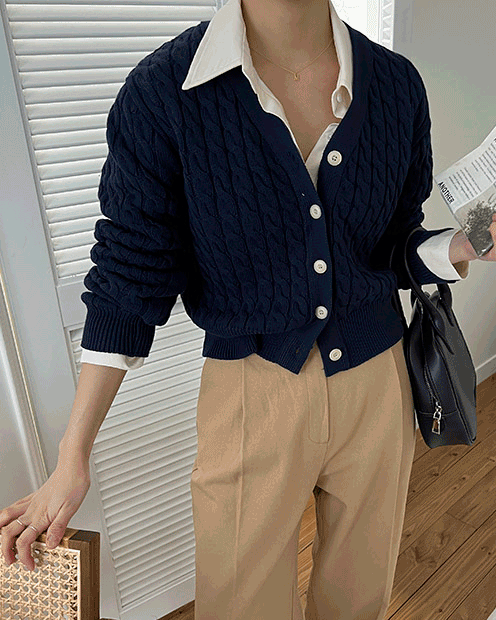 Auntie cardigan ( 4 color ) ★입고지연