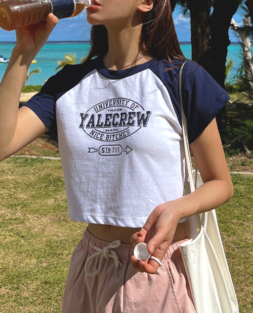 라이덴 래글런 티셔츠 ( 3color )