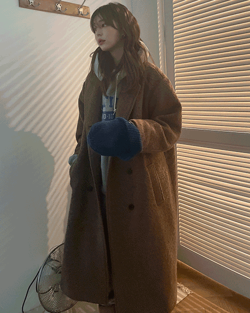 Teddy wool coat ( 2 color )
