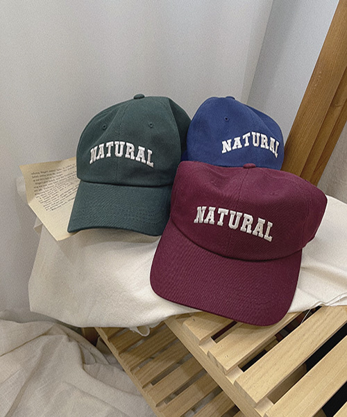 Natural cap ( 3 color )